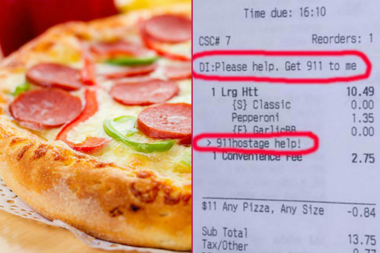 Bir Pizza Siparişiyle Kendinin ve Çocuklarının Hayatını Kurtaran Kadın