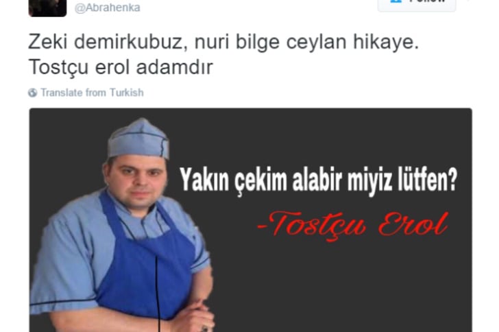 Tostçu Erol'un Gönüllere Yakın Çekim Yaptığına Dair 14 Atom Gibi Kanıt