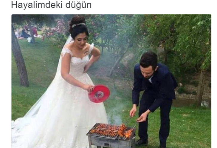 Hayalindeki Düğünle Tüm Bekarlara İlham Olacak 17 Kişi