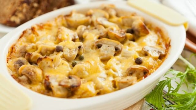 Fırın Bonuslu: Mantarlı Patates Yemeği