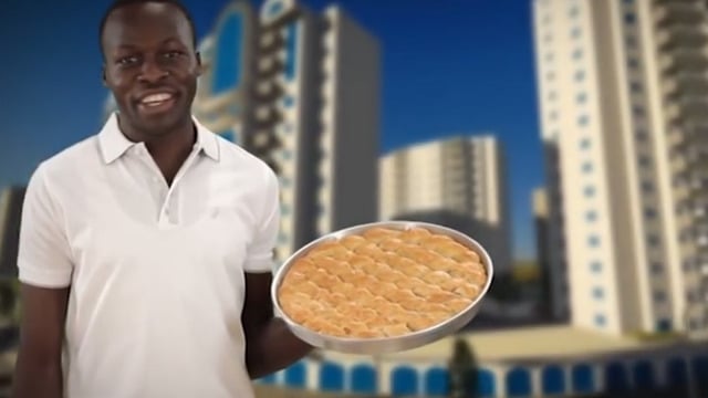 Tanzanyalı Ökkeş'in Aşırı Fantastik Baklavalı İnşaat Reklamı
