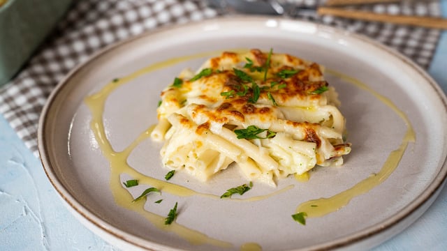 Evdeki Ses: Beyaz Peynirli Fırında Makarna
