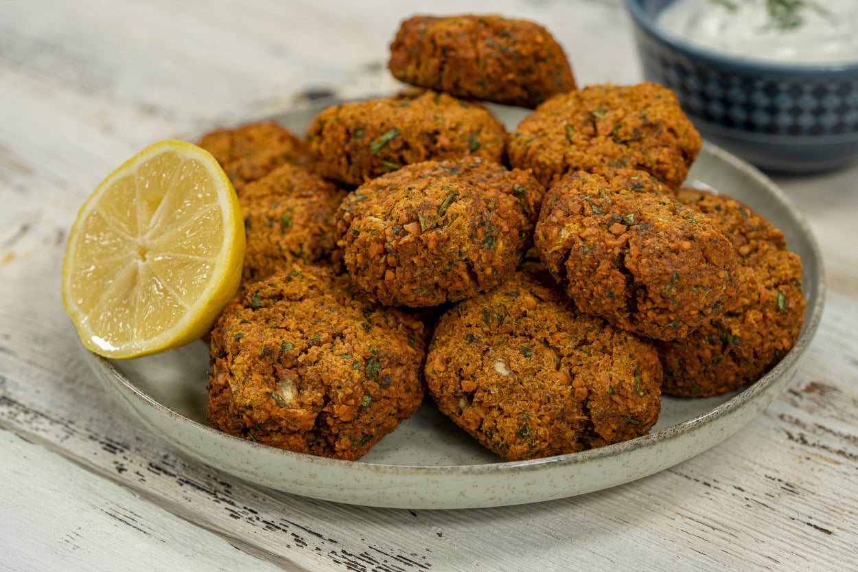 Falafel Niyetine: Fırında Mercimek Köfte