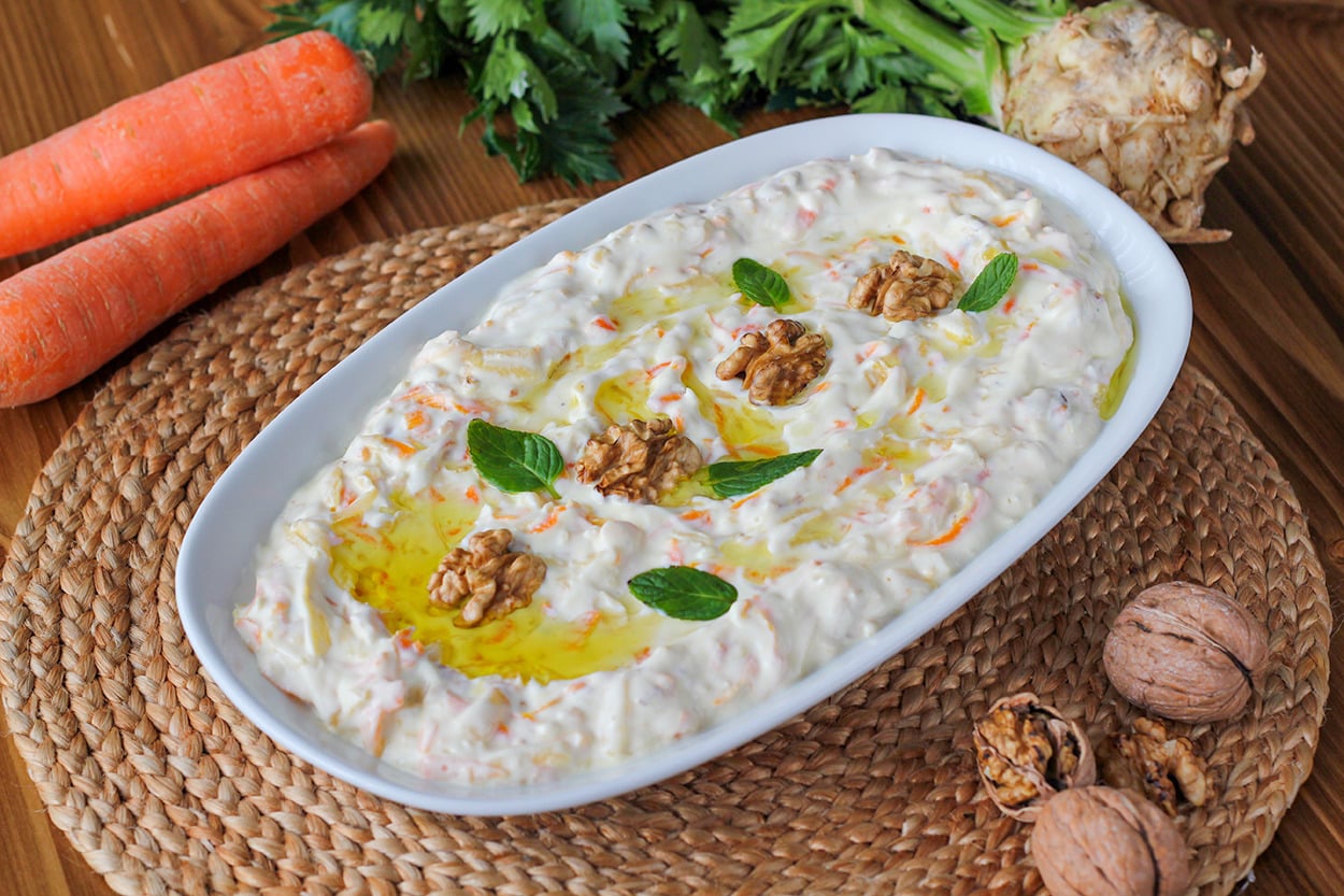 Tadına Doyum Olmaz: Havuçlu Kerevizli Meze