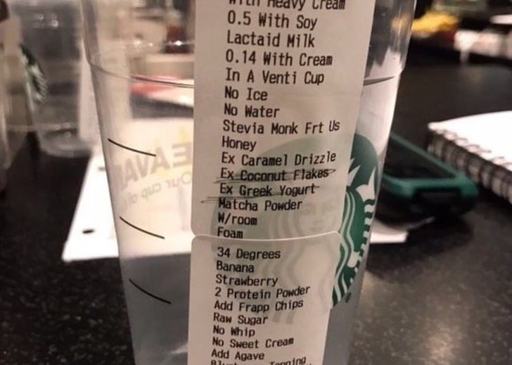 Şimdiye Kadar Starbucks'ta Verilmiş En Absürt 9 Kahve Siparişi