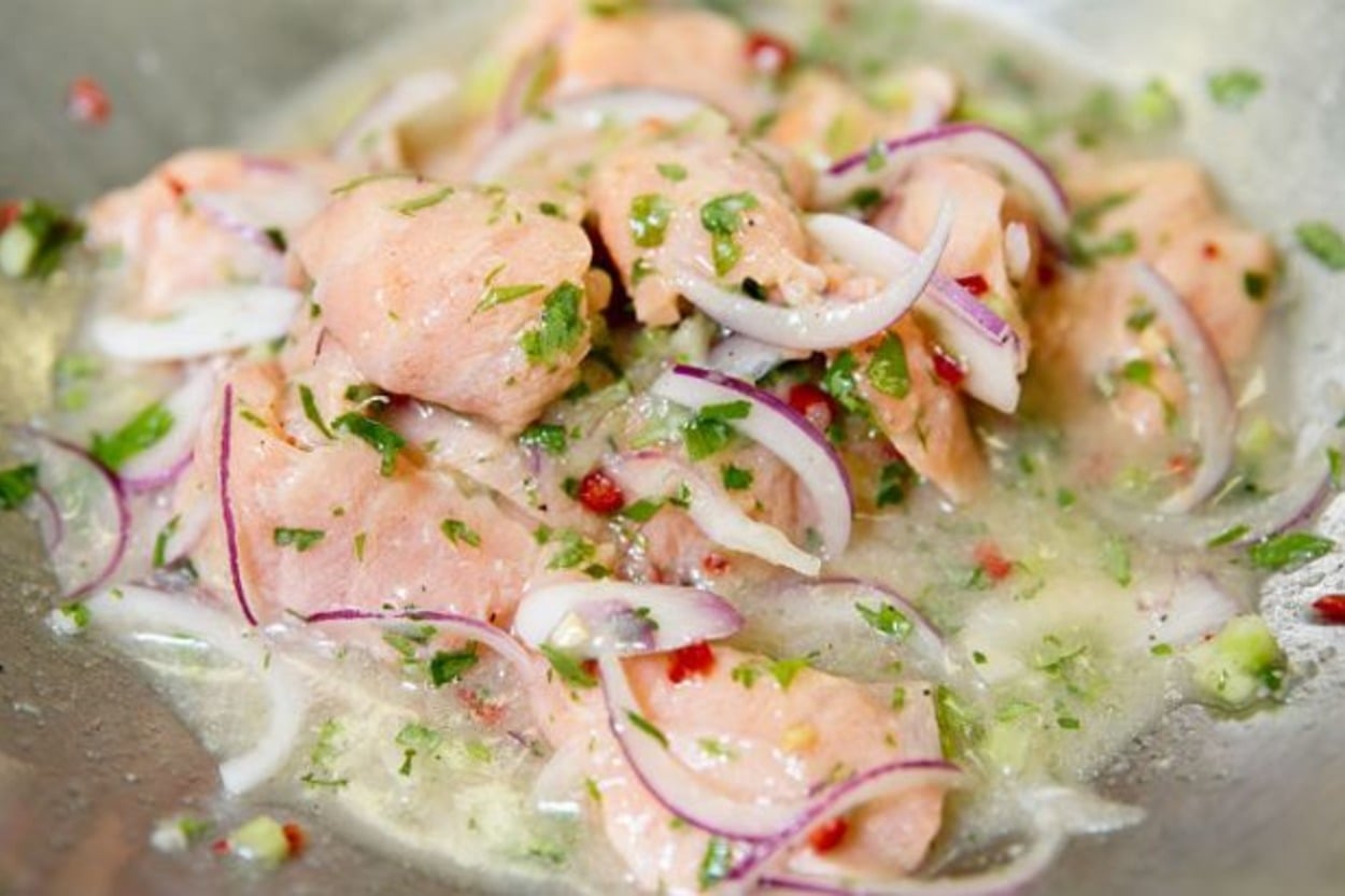 Peru Mutfağının Gururu: Somon Ceviche
