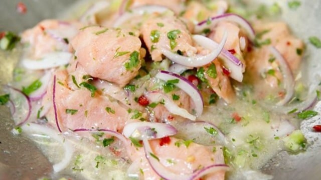 Peru Mutfağının Gururu: Somon Ceviche