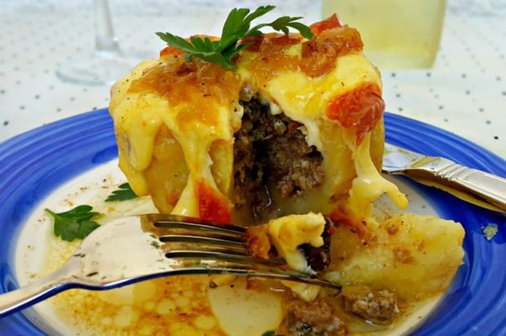 Etli Patates Dolması Tarifi