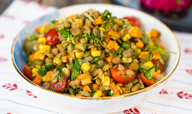 Özel Sofralara: Mercimek Salatası