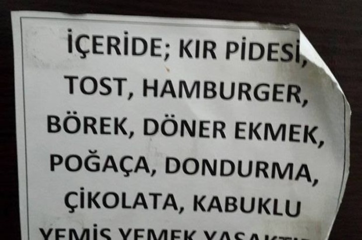 Sadece Türkiye'de Görebileceğiniz Acayiplikte 20 Güldürürken Düşündüren Yasak