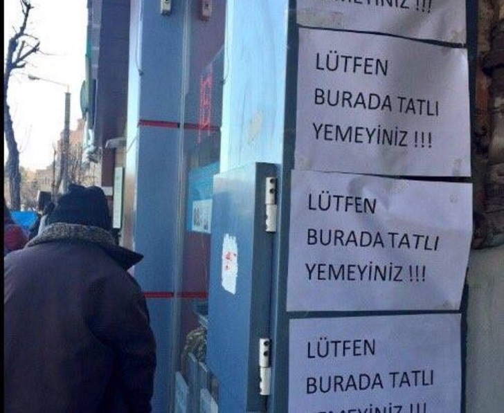 Sadece Türkiye'de Görebileceğiniz Acayiplikte 20 Güldürürken Düşündüren Yasak