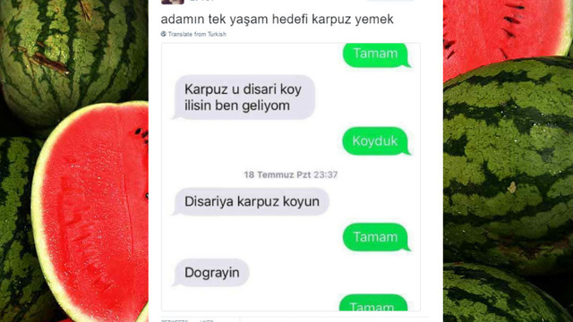 En Sevdiği Meyve Karpuz Olan Herkesin Görmesi Gereken 13 Kesmece Tweet