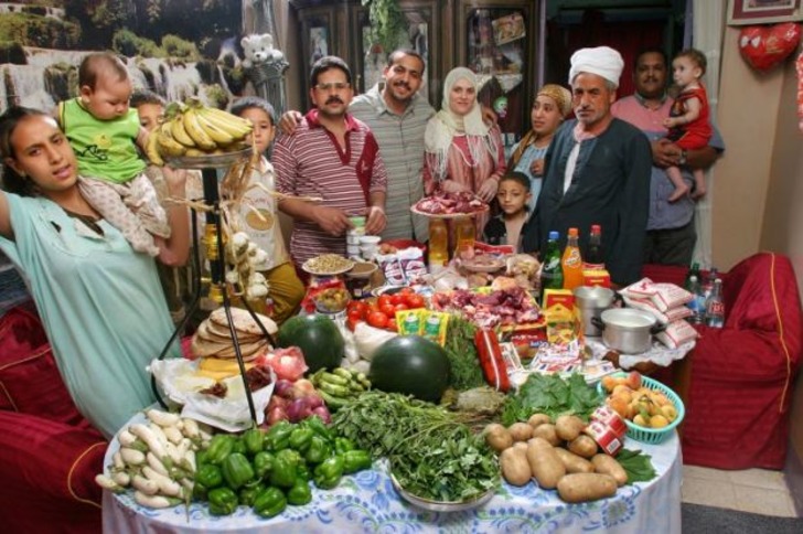 Dünyanın 20 Ülkesinde Ailelerin Bir Haftalık Mutfak Alışverişleri Nasıl Gözüküyor?