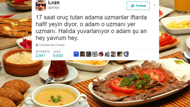 Ramazanın Gelişini Mizahla Karşılayan Tüm Zamanların En İyi 17 Ramazan Tweet'i
