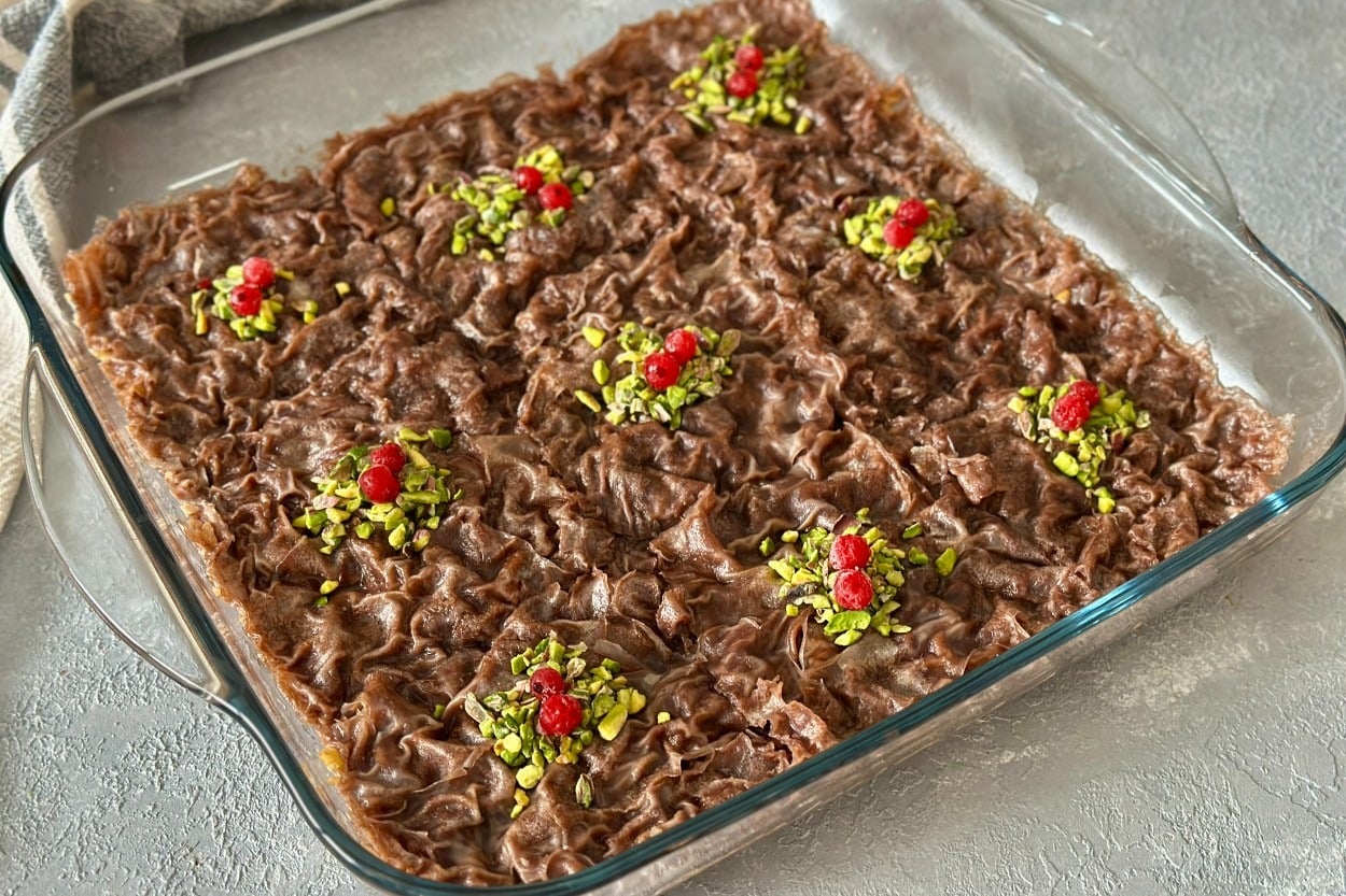 Soğuk Baklava Tadında: Kakaolu Güllaç