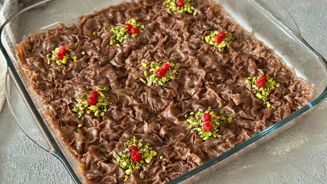 Soğuk Baklava Tadında: Kakaolu Güllaç
