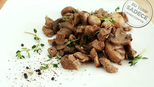 Ar Ruha Restaurant'tan: Mantar Kavurması