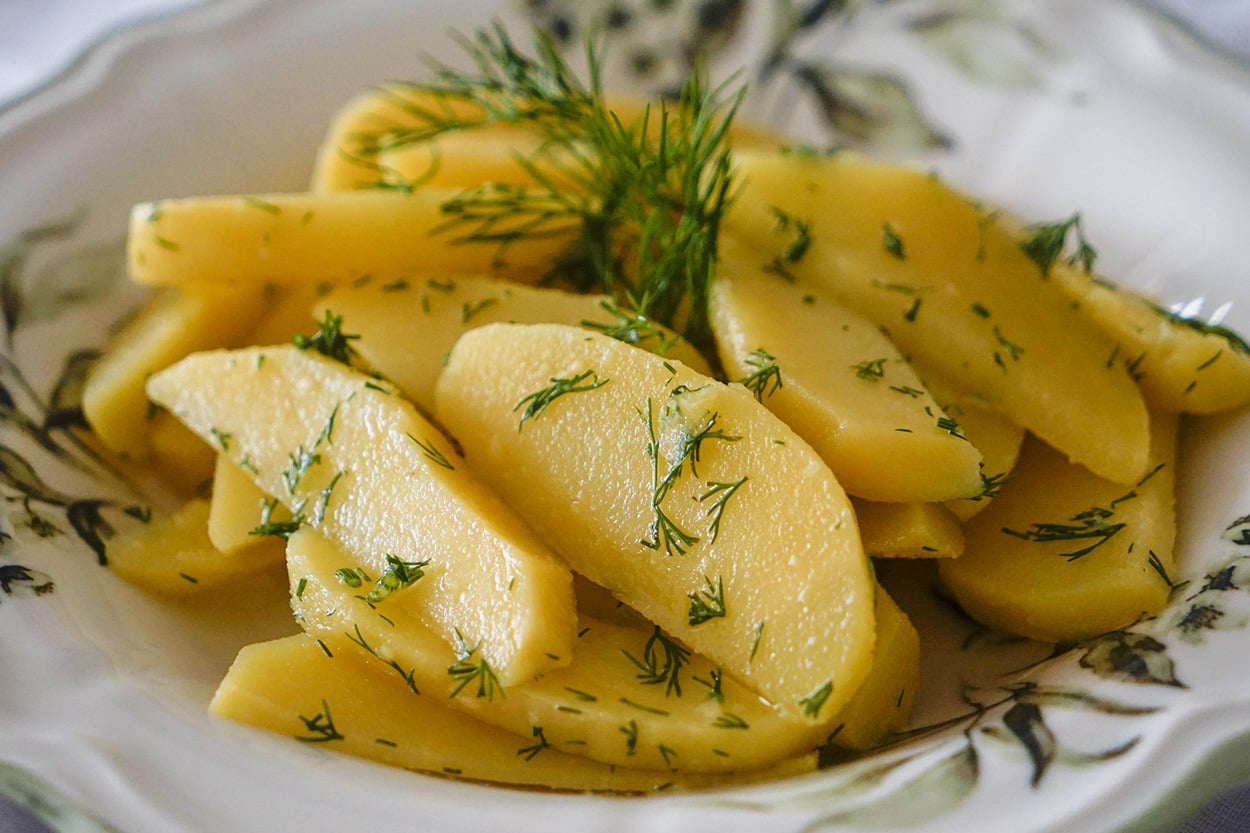 Özel Soslu: Patates Haşlama