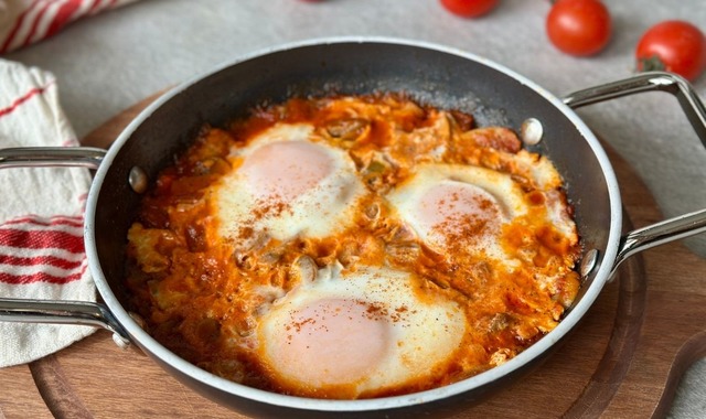 Kolay ve Farklı: Mantarlı Menemen