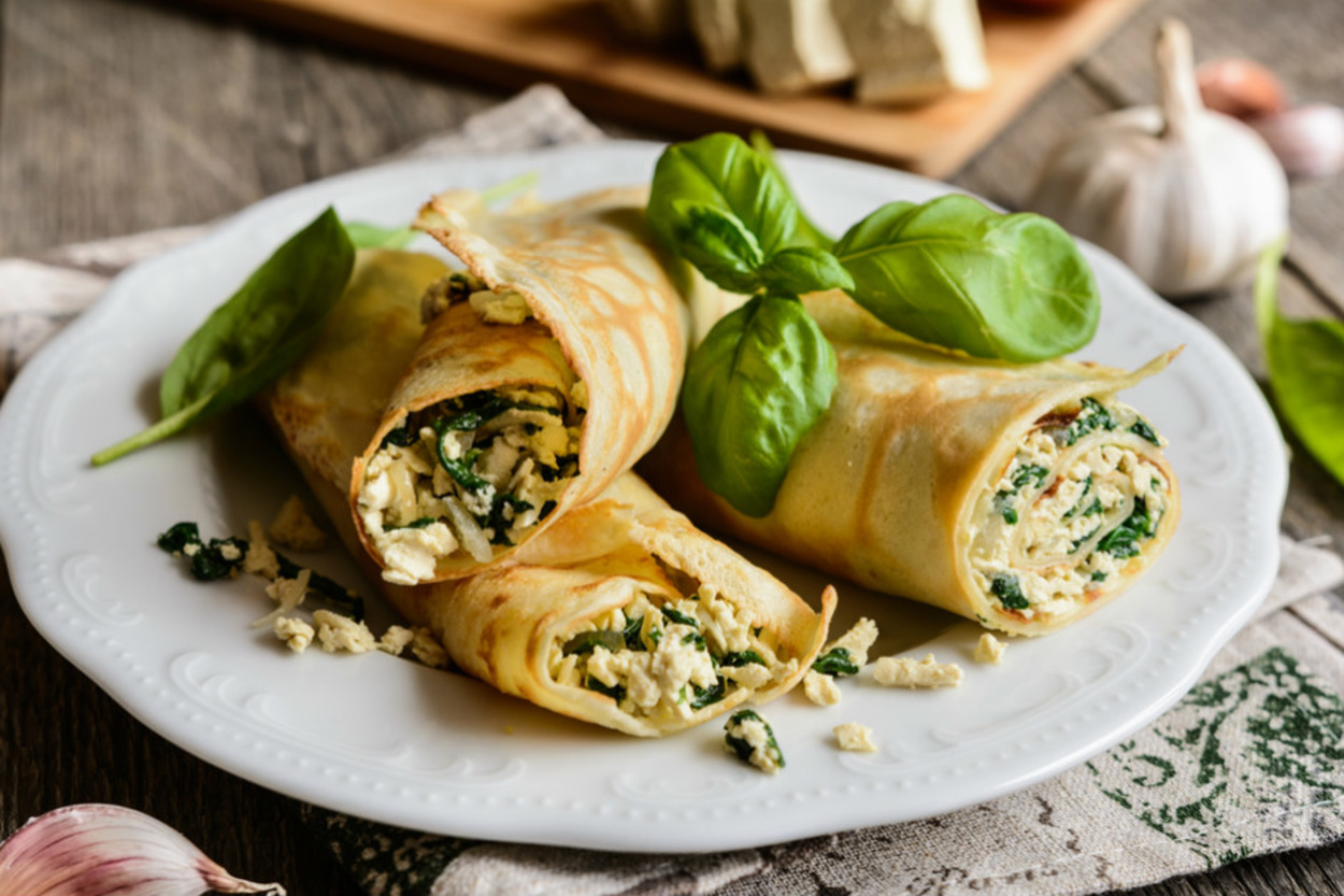 Krep Seviye Atladı: Ispanaklı Krep Börek