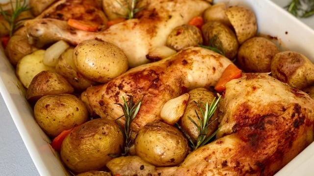 İşin Sırrı Marinesinde Saklı: Tavuk Roti