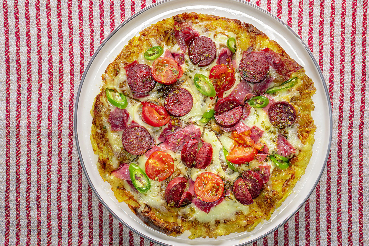 Unsuz, Lezzetli Pizza: Patatesten Pizza