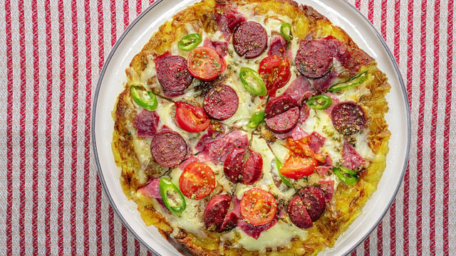Unsuz, Lezzetli Pizza: Patatesten Pizza