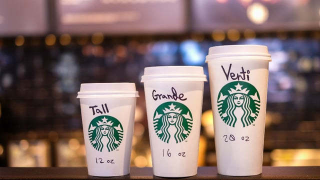 Starbucks'ın Bardak İsimlerinin Tall, Grande ve Venti Olmasının İlginç Hikayesi