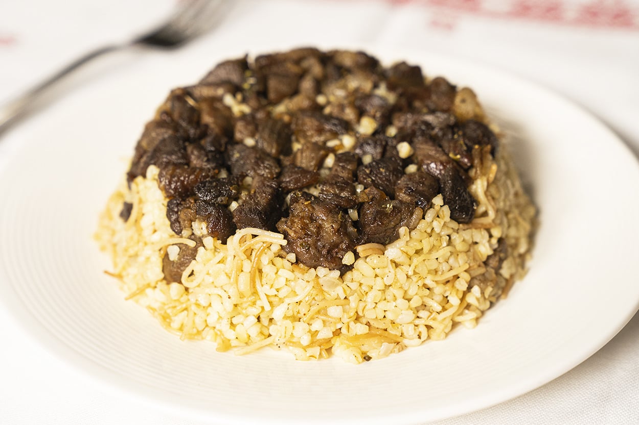 Bayram Sofralarına: Kavurmalı Bulgur Pilavı