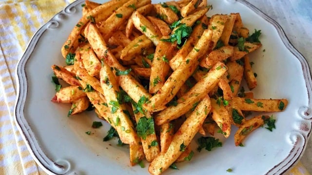 Şaşırtır: Terbiyeli Patates Kızartması