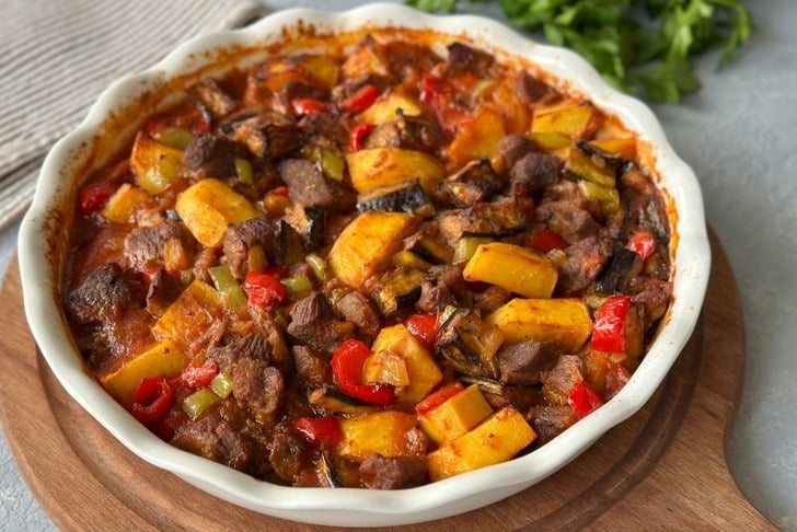 Etli Patlıcan Kebabı Tarifi