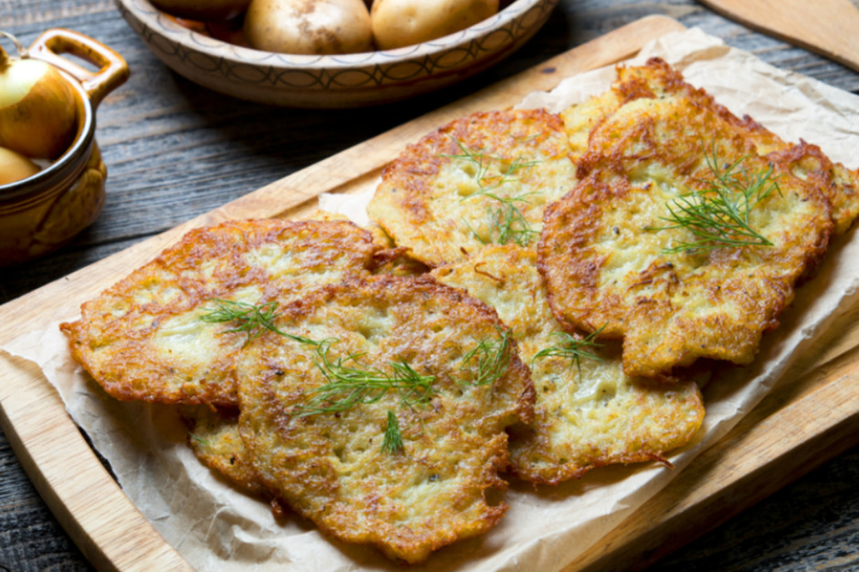 Patates de Hafifledi: Fırında Patates Pankek