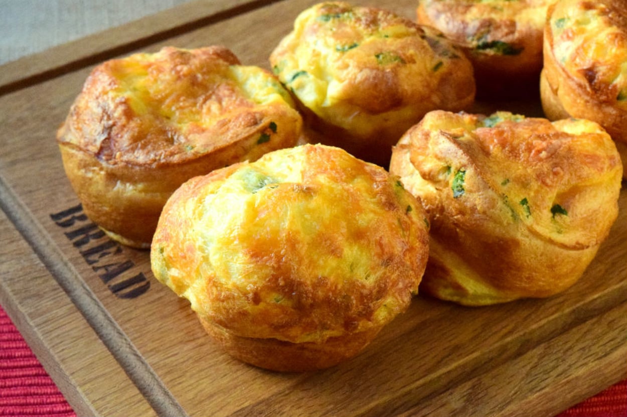 Kahvaltılar Şenlendi: Peynirli Maydanozlu Popover