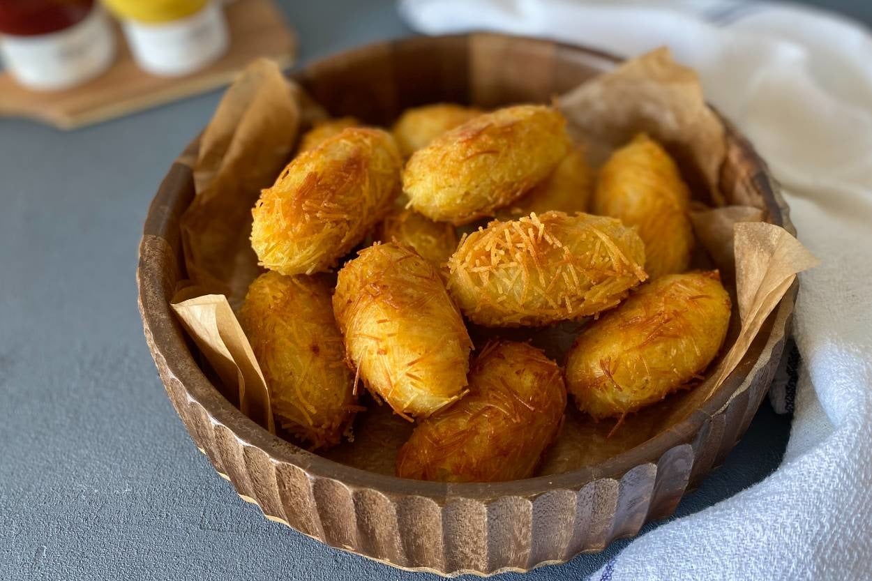 Sosa Bandır Ye: Şehriyeli Patates Püresi Kızartması