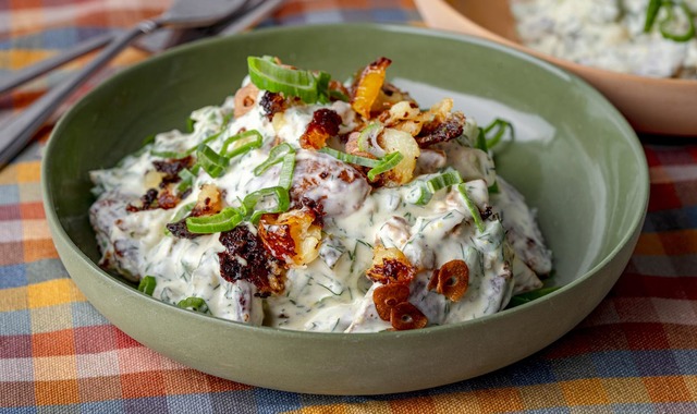 Bu Kez Fırında: Çıtır Patates Salatası