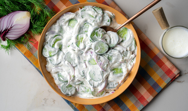 Almanya'nın Meşhur Salatası: Gurkensalat