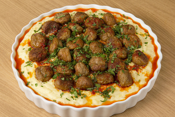 Misket Köfteli Patates Paçası Tarifi