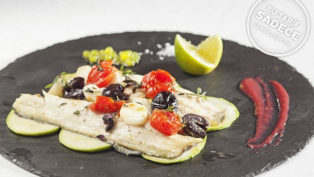 Mixo Restaurant'tan: Kağıtta Levrek