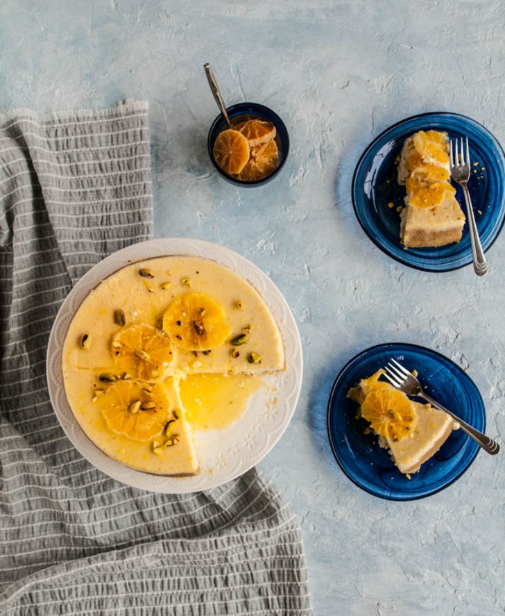 Portakallı Cheesecake