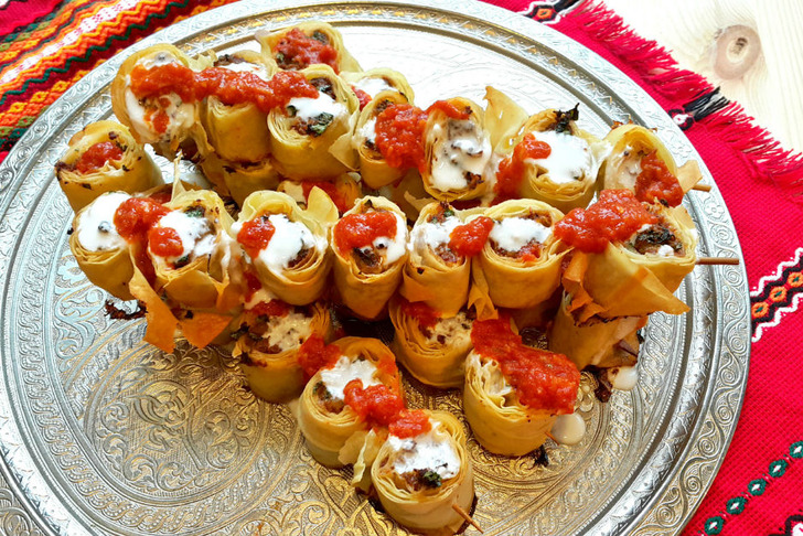 Yufkalı Şiş Kebap Tarifi