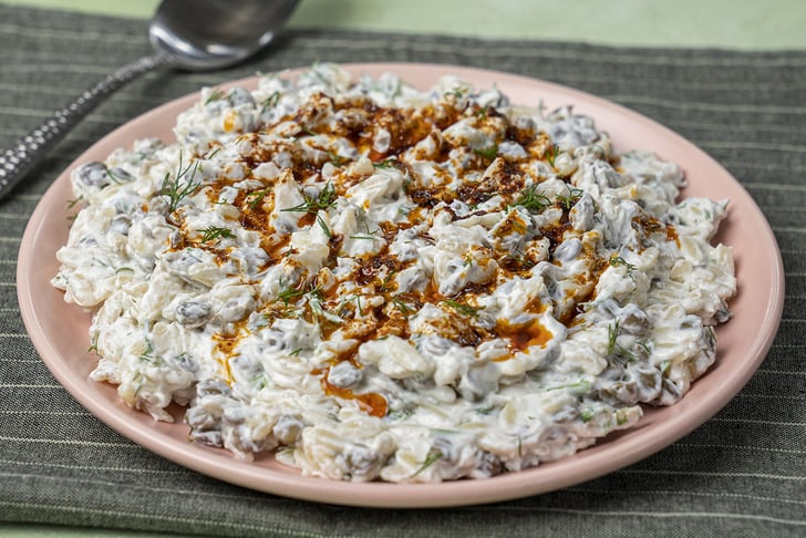 Yoğurtlu Yeşil Mercimek Salatası Tarifi
