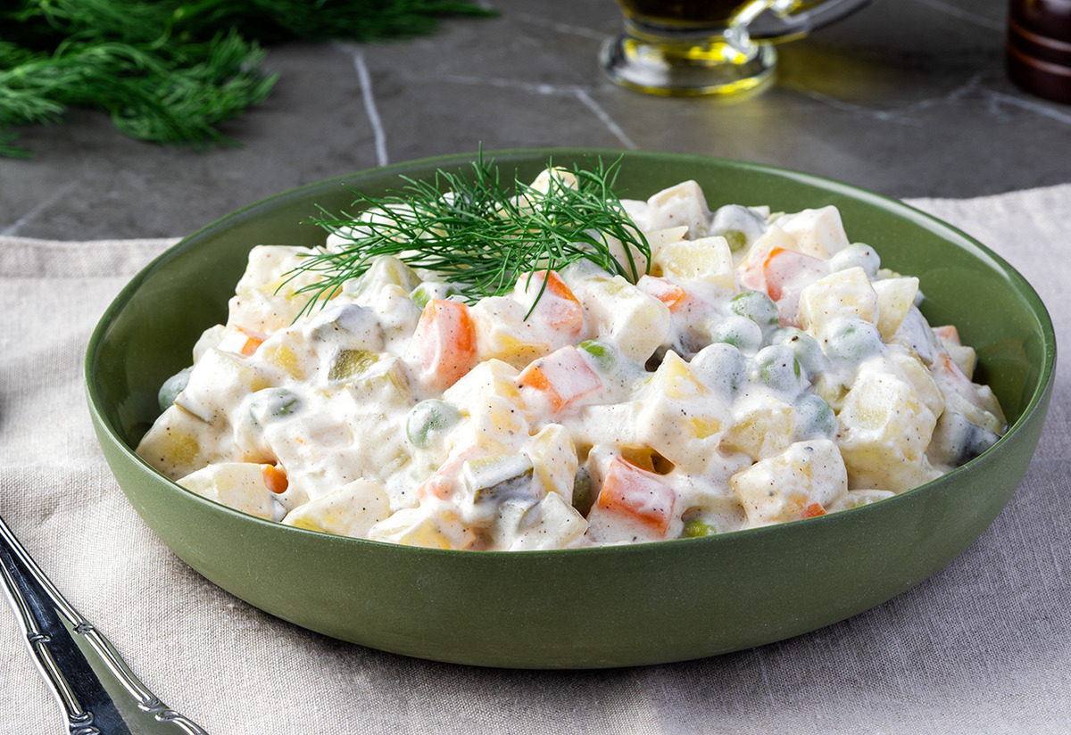 Yapması Aslında Çok Kolay: Rus Salatası Tarifi