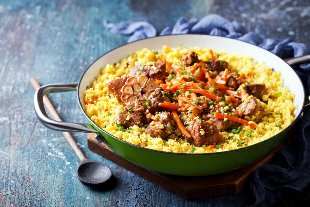 Tam Bir Ana Yemek: Kuskus Pilavı