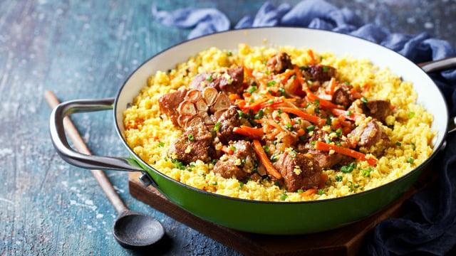 Tam Bir Ana Yemek: Kuskus Pilavı