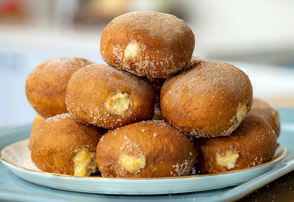 Vanilyalı Nefis Dolgusuyla: Donut Tarifi