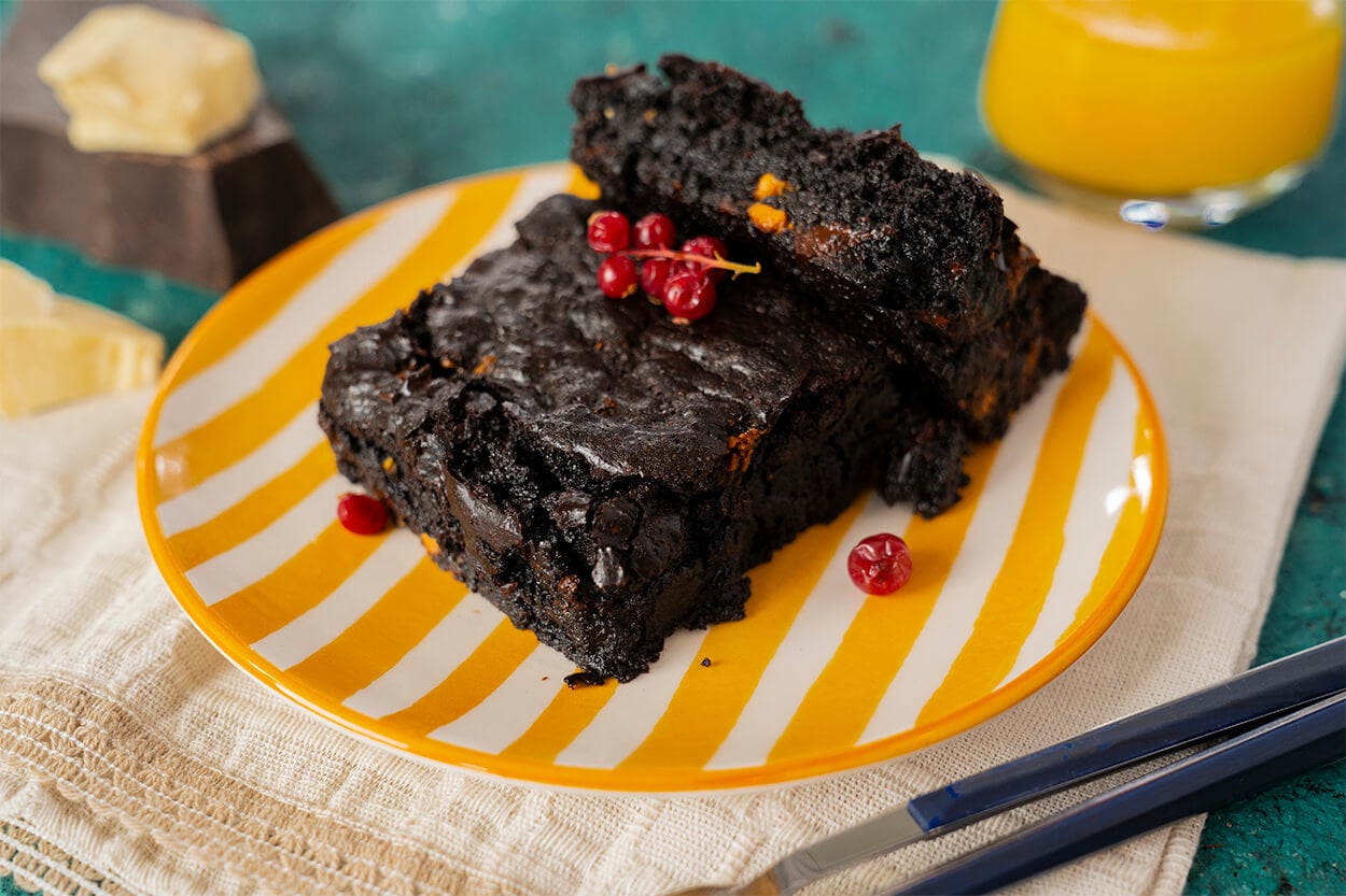 Hayvansal Ürün Yok: Vegan Brownie