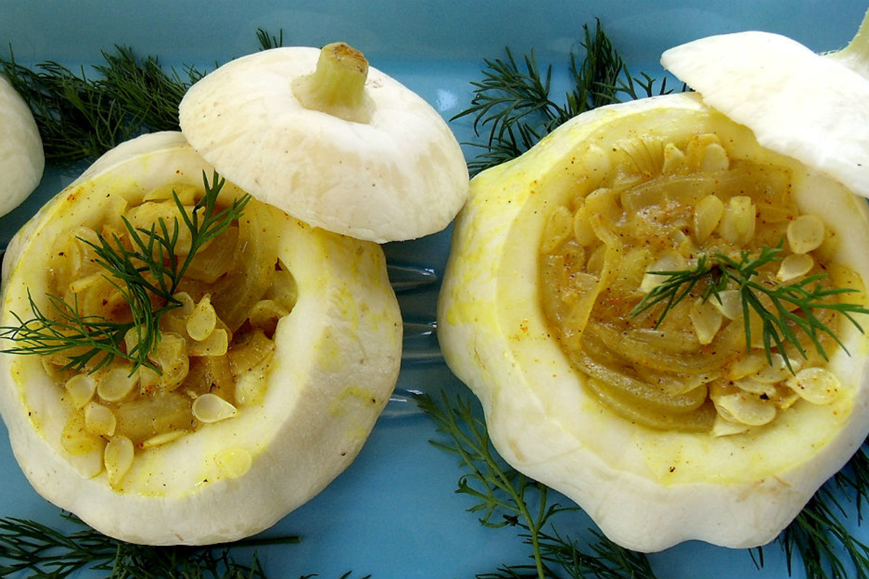 Yemekyolculuğu'ndan: Pattison Kabağı Dolması