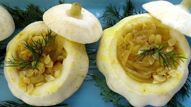Yemekyolculuğu'ndan: Pattison Kabağı Dolması