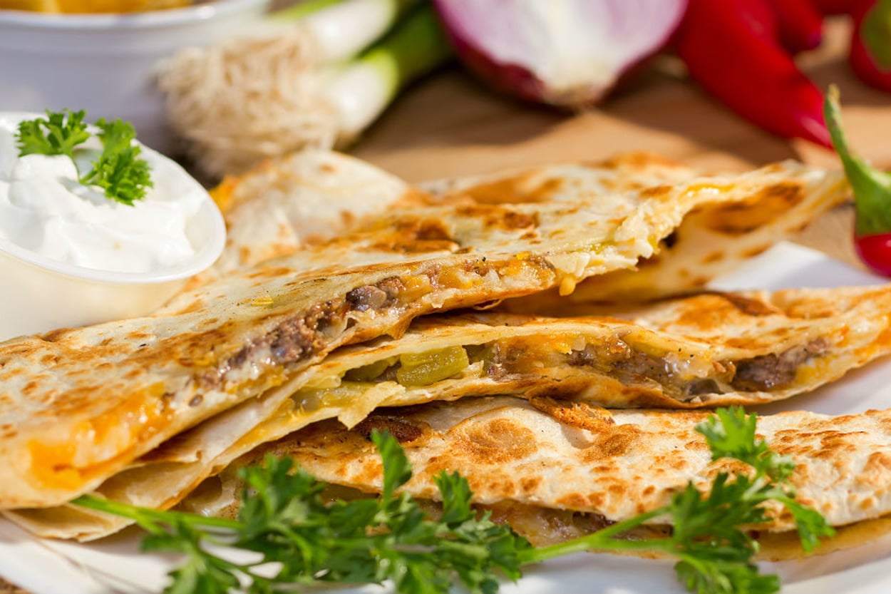 Dayanması Zor: Etli Quesadilla