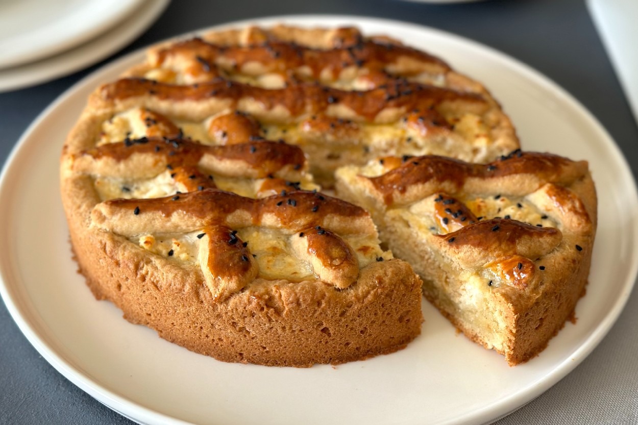 Kahvaltıya Yakışır: Peynirli Tart